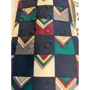 Vintage Robert Talbott | Talbott Studio Carmel Valley  Geometric Print Silk Tie